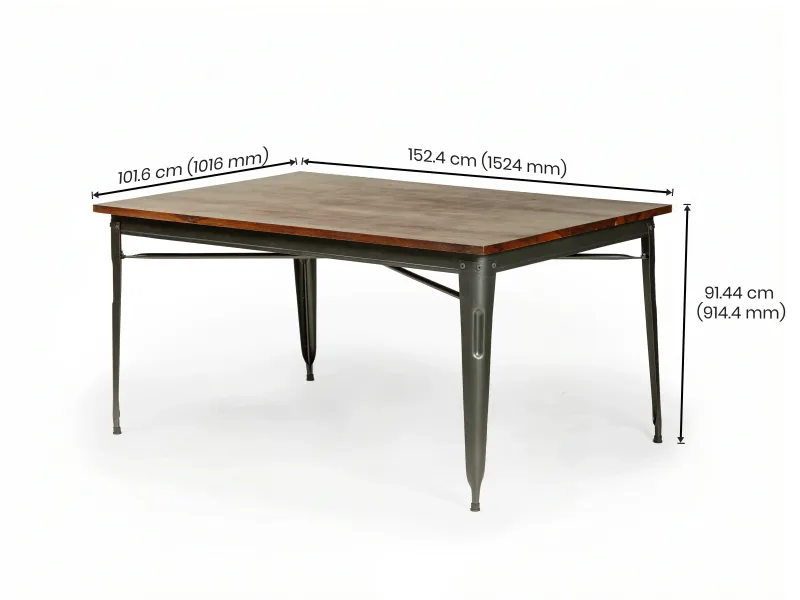 Daisy 6 Seater Dining with Wooden Chair